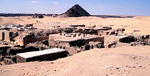 View of the Saqqara mastaba necropolis near where the funerary chapel of Ka(i)pura was supposedly found; its original location is now not known; © Denise Doxey
 

